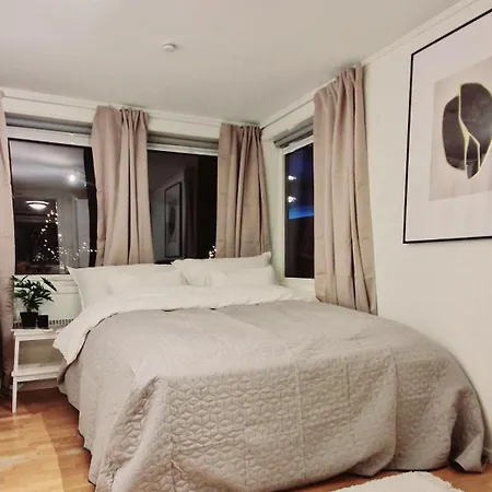 Apartment In Tromso, Located Between The Arctic Cathedral And The Cable Car