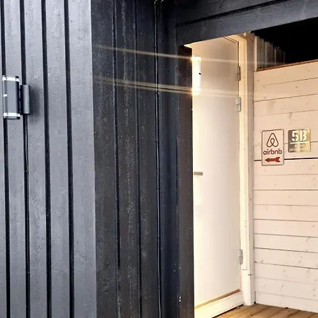 In Tromso, Located Between The Arctic Cathedral And The Cable Car