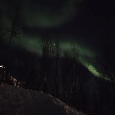 In Tromso, Located Between The Arctic Cathedral And The Cable Car Tromso