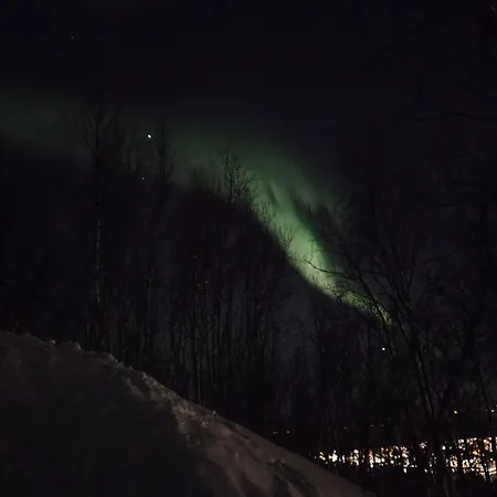 In Tromso, Located Between The Arctic Cathedral And The Cable Car Apartment