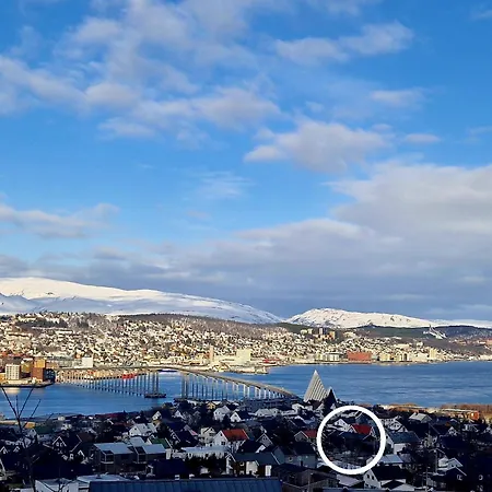 Apartment In Tromso, Located Between The Arctic Cathedral And The Cable Car With Ev Ch Station *
