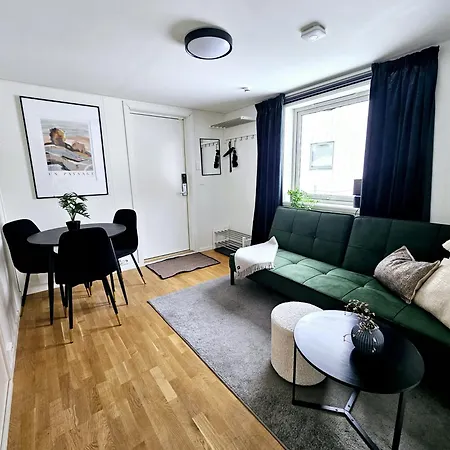 In Tromso, Located Between The Arctic Cathedral And The Cable Car *